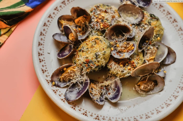 Gnudi with Clams