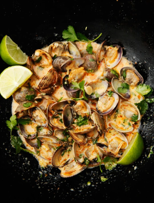 Coconut Clams Rice Noodles