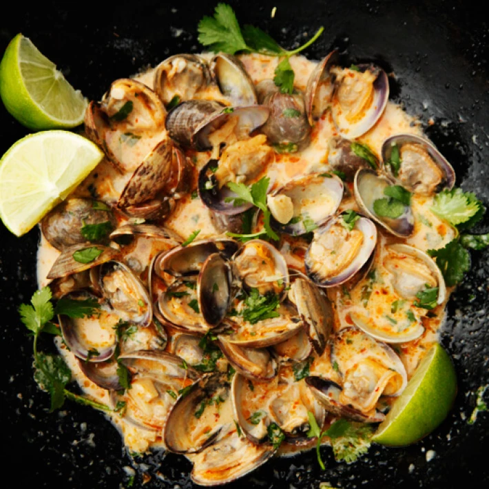 Coconut Clams Rice Noodles