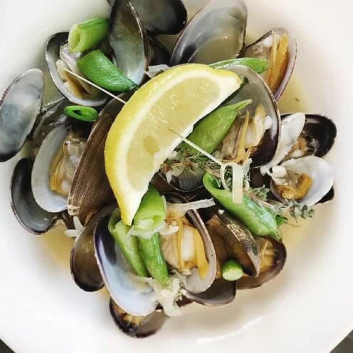 Clams steamed 2