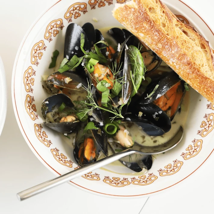 St Patty Mussels