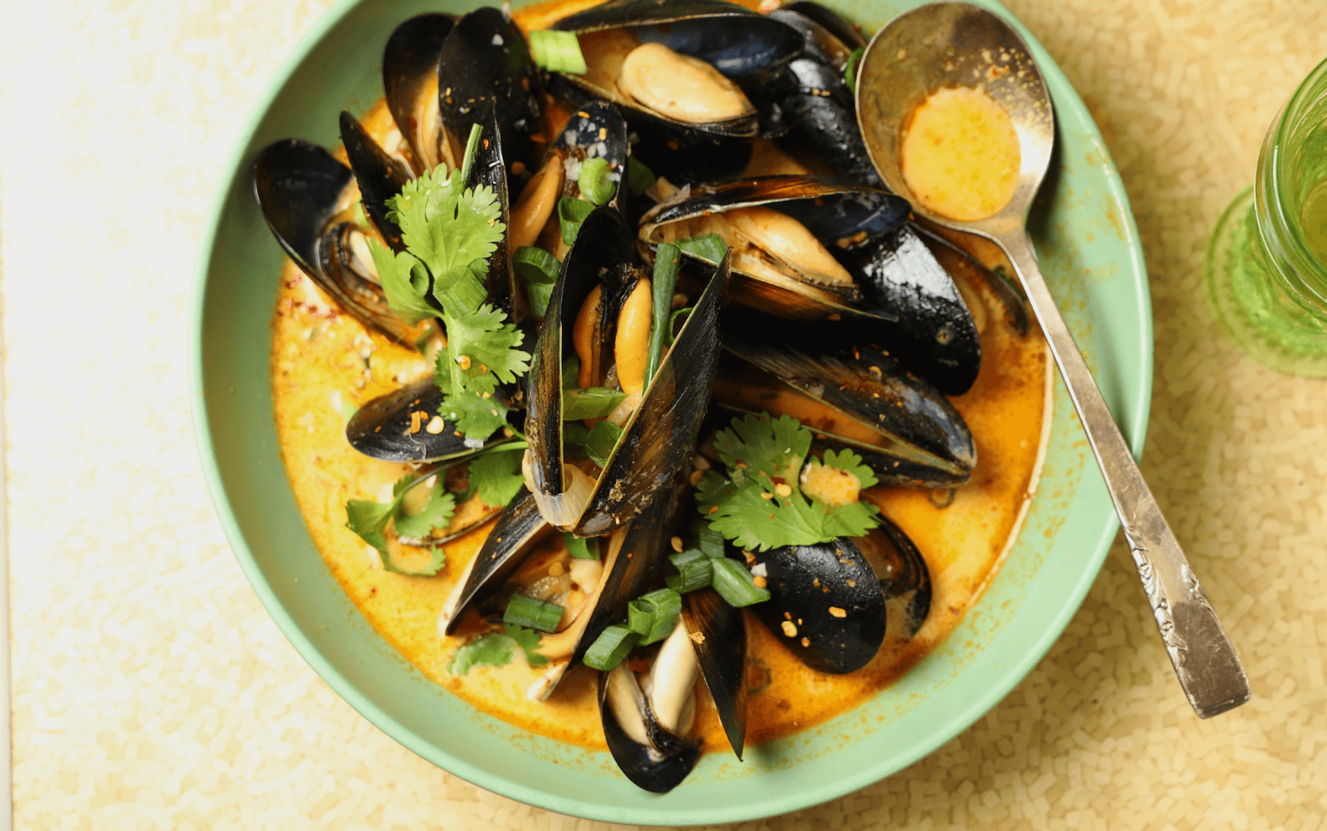 Pumpkin Spice Steamed Mussels | Taylor Shellfish Farms