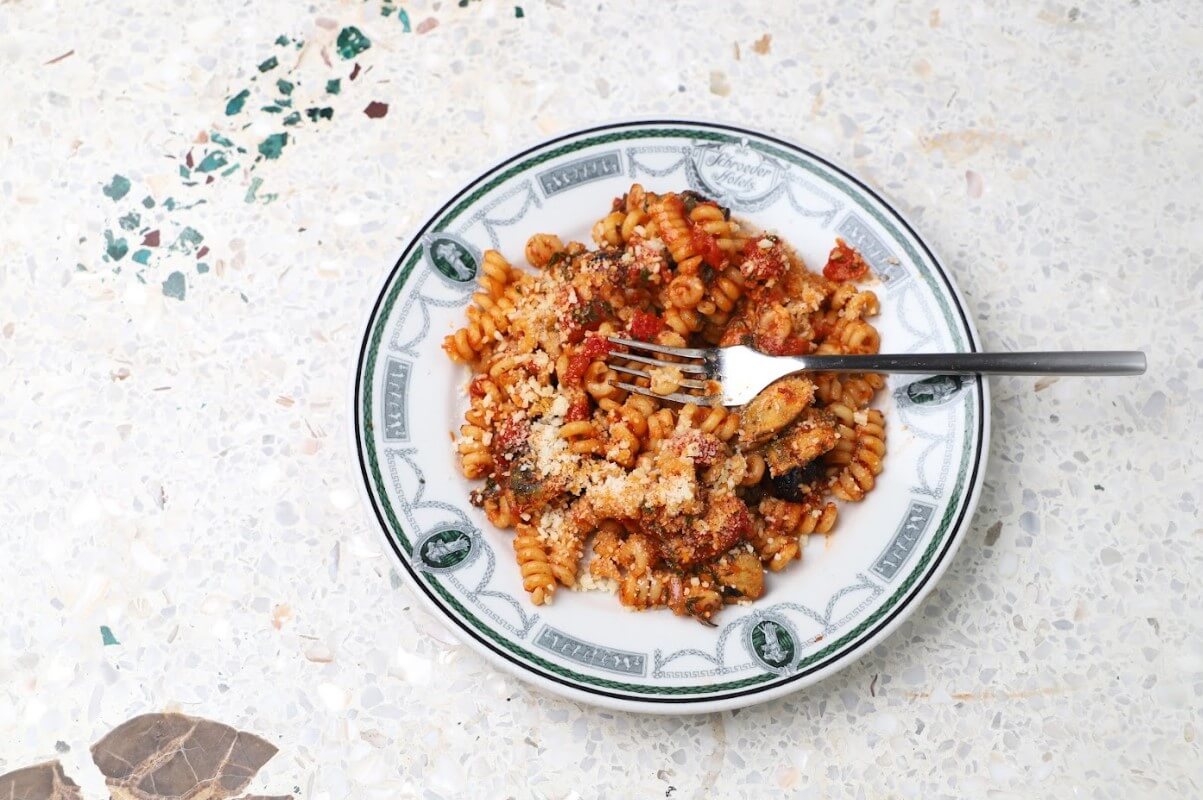 Fussili Alla Puttanesca With Ekone Smoked Mussels | Taylor Shellfish Farms