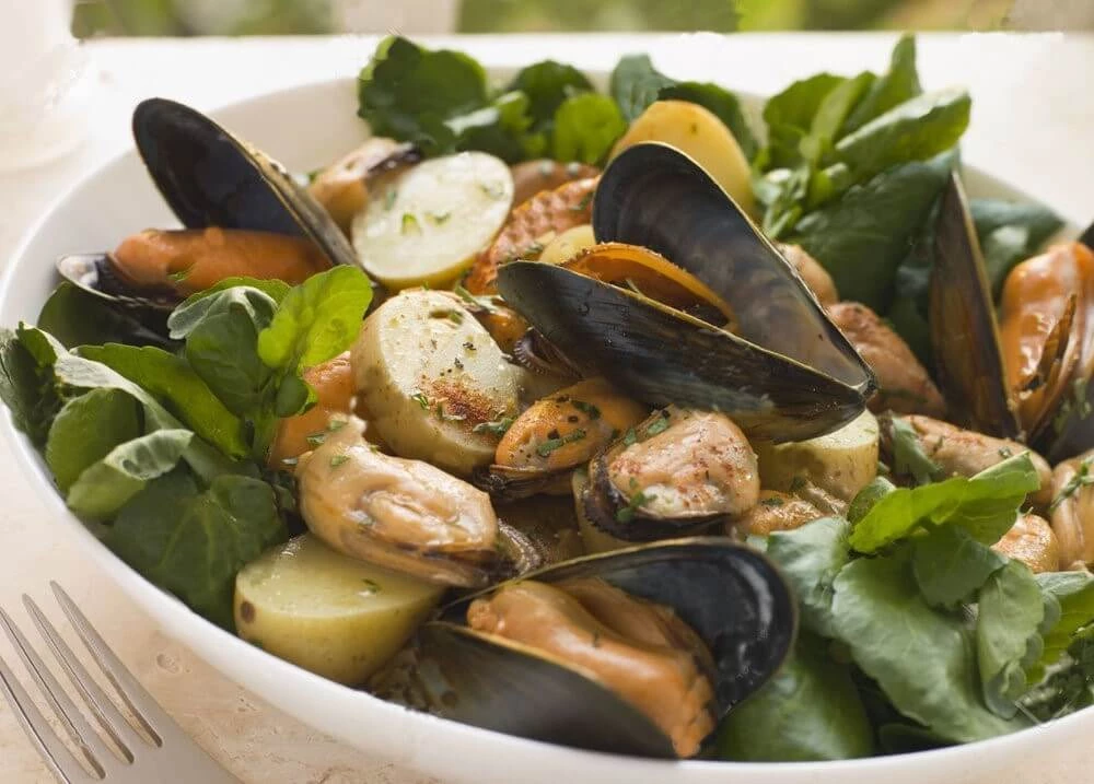 Mussel Potato Salad