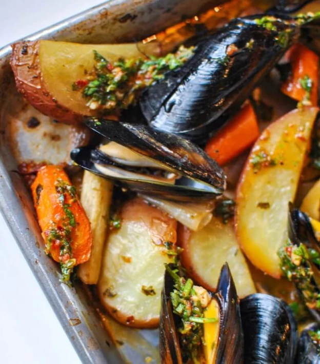 Chimmichurri Mussels