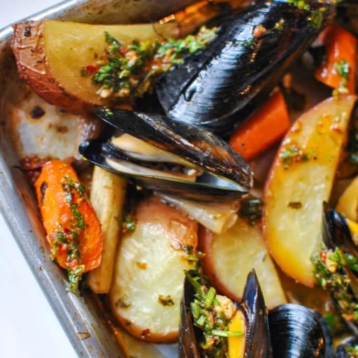 Chimmichurri Mussels