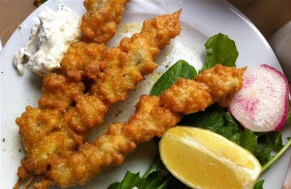 Turkish Fried Mussels With 'Tarator' Sauce | Taylor Shellfish Farms
