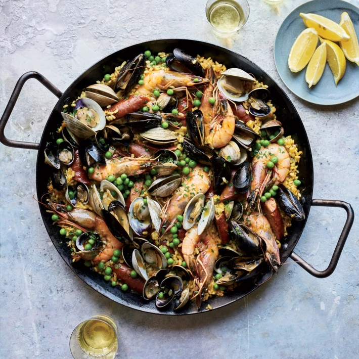 Mussel Paella