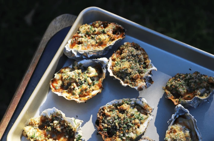 BBQd Oysters