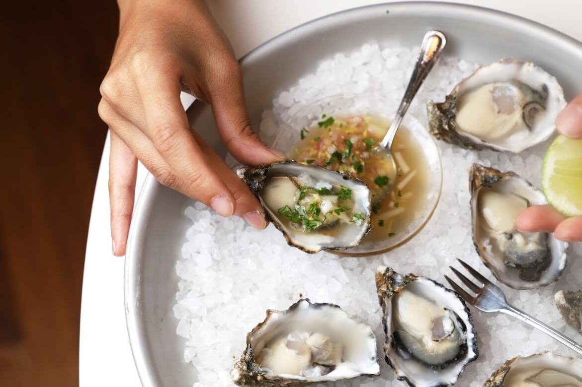 Pear Ginger Mignonette | Taylor Shellfish Farms