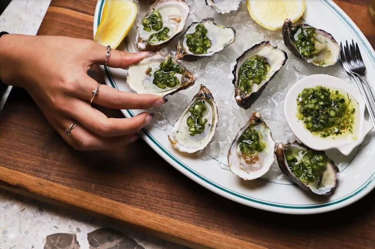 Green Goddess Mignonette | Taylor Shellfish Farms Green Goddess Mignonette | Taylor Shellfish Farms