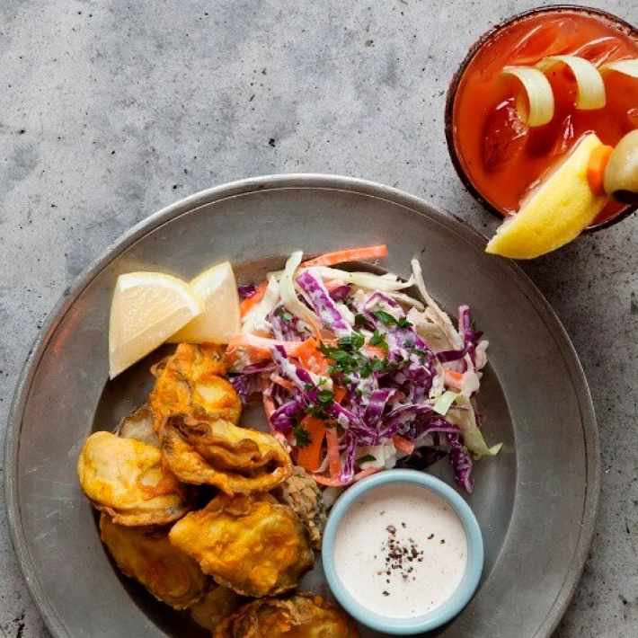 Xinhs Pan Fried Oysters
