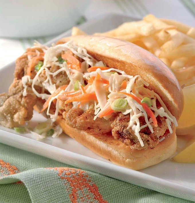 Fried Oyster Po Boys