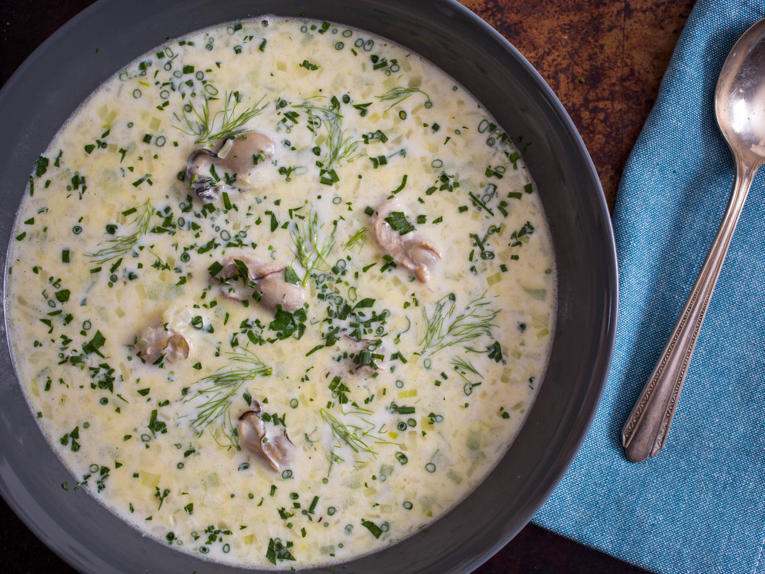 Christmas Oyster Stew | Taylor Shellfish Farms