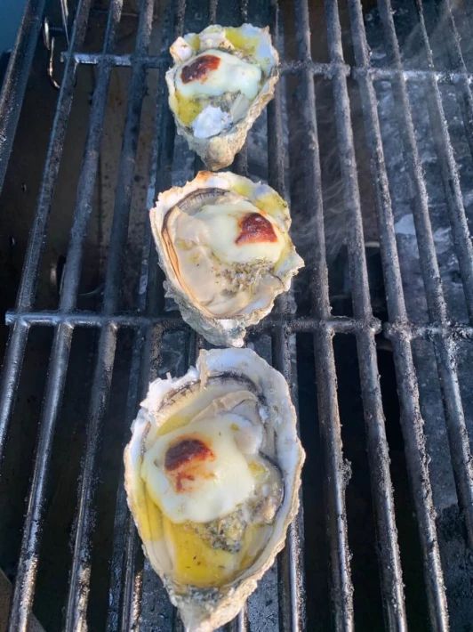 Chipotle Pepper Grilled Oysters