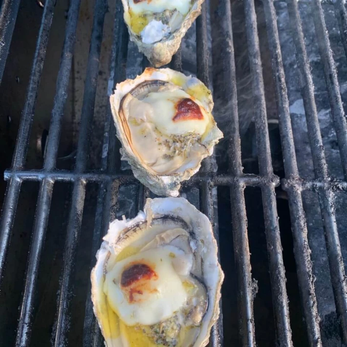 Chipotle Pepper Grilled Oysters