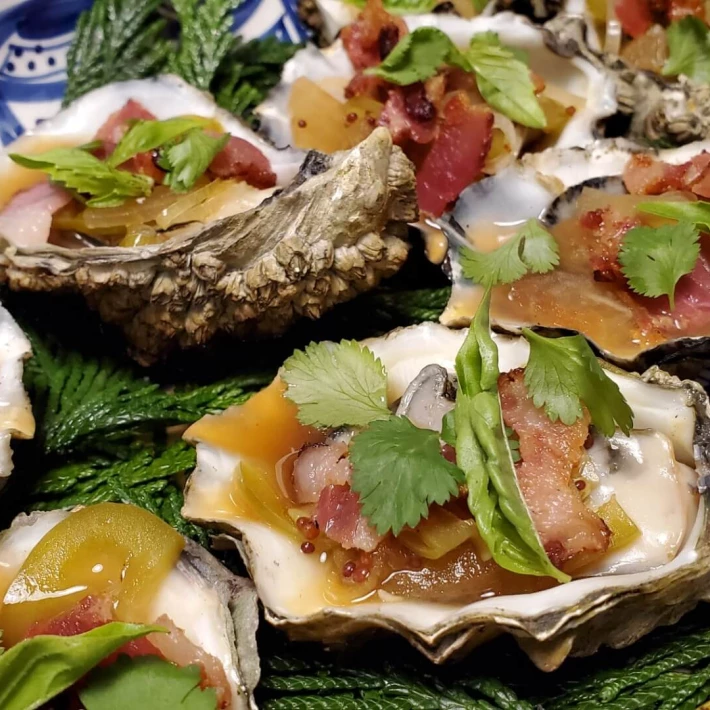 Cedar Bough Oysters