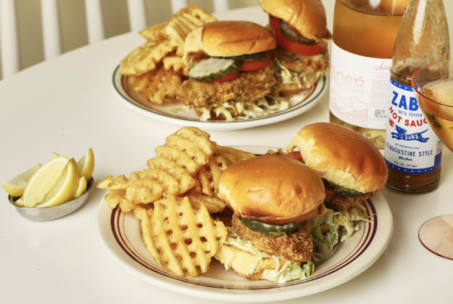 Po Boy Sliders | Taylor Shellfish Farms