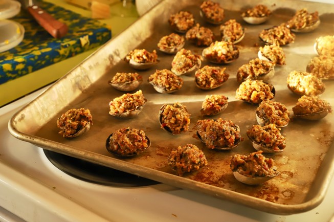 Manila Clams Casino | Taylor Shellfish Farms