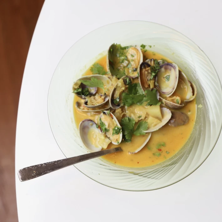 Coconut Clam Curry Chowder